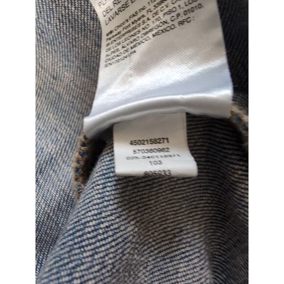 Chico's Women's Sequin Embellished Denim Jacket Snap Size 3(XL)(568) - Picture 12 of 12